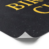 ハリーポッタホグワーツクレスト誕生日 ポスター (角)