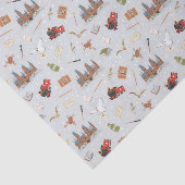 ハリーポッターのアイコンのパターン – ベビーシャワー 薄葉紙 (詳細)