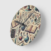 ハリーポッターのインスパイア壁時計 ラウンド壁時計 (傾斜)