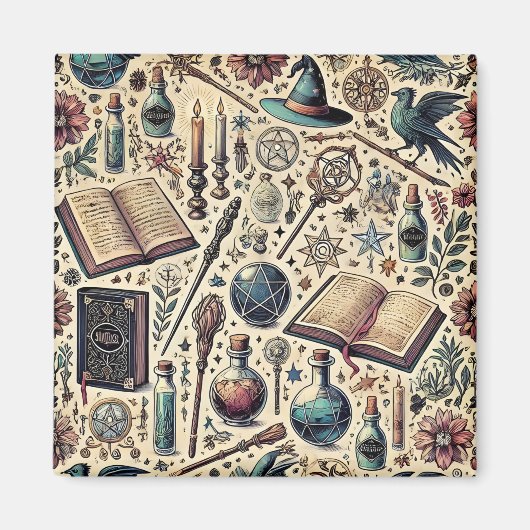 ハリーポッターインスパイアマグネット マグネット (正面)