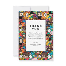 ハリーポッターキャラクターパターン誕生日ありがとう