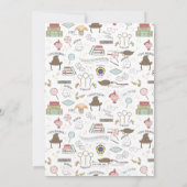 ハリーポッターキャラクターマジカルベビーシャワー 招待状 (裏面)