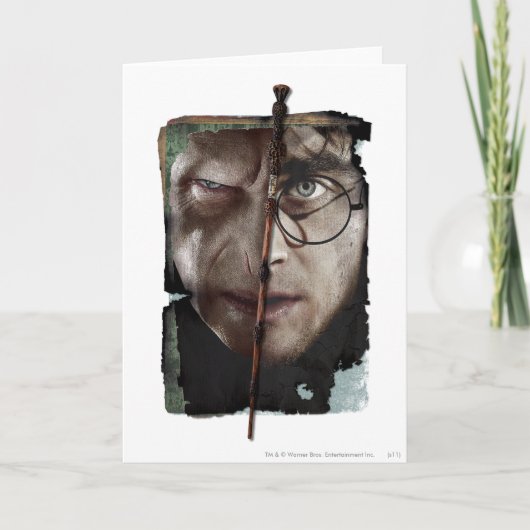 ハリーポッターコラージュ10 カード (正面)