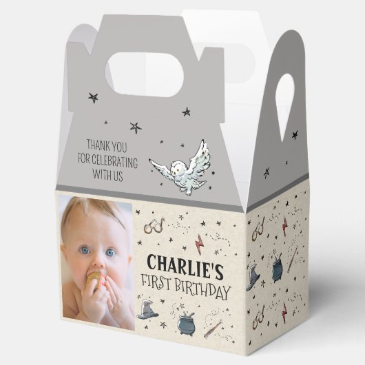 ハリーポッターファースト誕生日ありがとう フェイバーボックス (オープン)