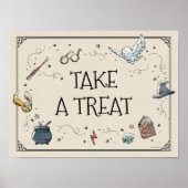 ハリーポッターファースト誕生日おごる ポスター (正面)