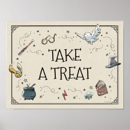 ハリーポッターファースト誕生日おごる ポスター