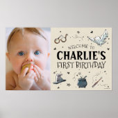ハリーポッターファースト誕生日へようこそ ポスター (正面)