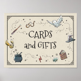 ハリーポッター初誕生日カード&ギフトサイン ポスター