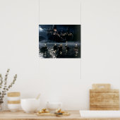 ハリーポッター城 |ホグワーツ到着 ポスター (キッチン)