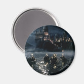 ハリーポッター城 |ホグワーツ到着 マグネット (正面/裏面)