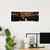 ハリーポッター城 |ホール素晴らし ポスター (ホームオフィス)