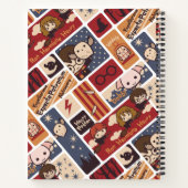 ハリーポッター漫画のシーンパターンスケッチ ノートブック (裏面)