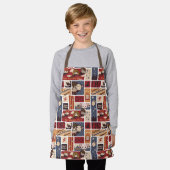 ハリーポッター漫画の情景パターン エプロン (着用した状態)