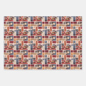 ハリーポッター漫画の情景パターン ラッピングペーパーシート (正面)