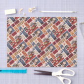 ハリーポッター漫画の情景パターン 薄葉紙 (クラフト)