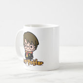 ハリーポッター漫画キャラクターアート コーヒーマグカップ (正面左)