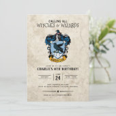 ハリーポッター誕生日 |ラベンクロー招待状 招待状 (スタンド正面)