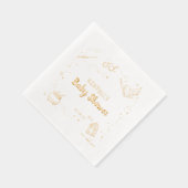 ハリーポッター赤ちゃんシャワーナプキン 箔ナプキン (右)