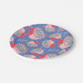 ハリーポッター™お誕生日ケーキパターン ペーパープレート (アングル)