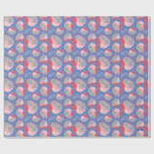 ハリーポッター™お誕生日ケーキパターン ラッピングペーパー (フラット)