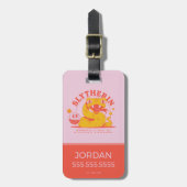 ハリーポッター™ |かわいいスリサーリン™ホグワーツ学校 ラゲッジタグ (正面縦)