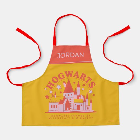 ハリーポッター™ |かわいいホグワーツ™スクール エプロン (正面)