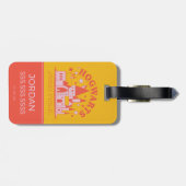 ハリーポッター™ |かわいいホグワーツ™スクール ラゲッジタグ (裏面横)