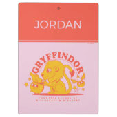 ハリーポッター™ |かわいいGRYFFINDOR™ホグワーツスクール クリップボード (裏面)