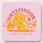 ハリーポッター™ |かわいいGRYFFINDOR™ホグワーツスクール コースター (正面)