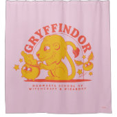 ハリーポッター™ |かわいいGRYFFINDOR™ホグワーツスクール シャワーカーテン (正面)