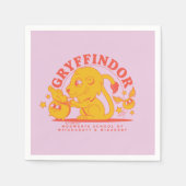 ハリーポッター™ |かわいいGRYFFINDOR™ホグワーツスクール スタンダードカクテルナプキン (正面)
