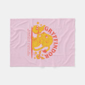 ハリーポッター™ |かわいいGRYFFINDOR™ホグワーツスクール フリースブランケット (正面(横))