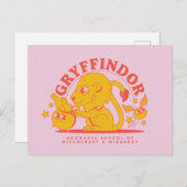 ハリーポッター™ |かわいいGRYFFINDOR™ホグワーツスクール ポストカード (正面/裏面)