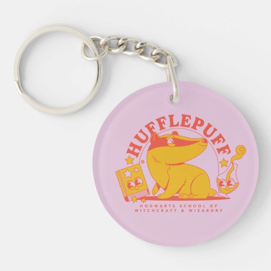 ハリーポッター™ |かわいいHUFFLEPUFF™ キーホルダー (正面)