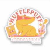 ハリーポッター™ |かわいいHUFFLEPUFF™ シール (正面)
