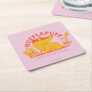 ハリーポッター™ かわいいHUFFLEPUFF™ スクエアペーパーコースター