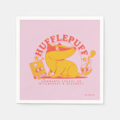 ハリーポッター™ |かわいいHUFFLEPUFF™ スタンダードカクテルナプキン (正面)