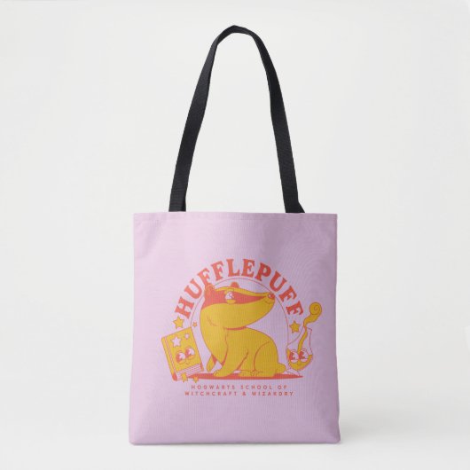 ハリーポッター™ |かわいいHUFFLEPUFF™ トートバッグ (正面)