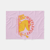 ハリーポッター™ |かわいいHUFFLEPUFF™ フリースブランケット (正面(横))
