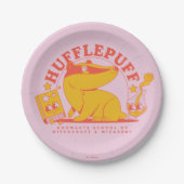 ハリーポッター™ |かわいいHUFFLEPUFF™ ペーパープレート (正面)