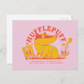 ハリーポッター™ |かわいいHUFFLEPUFF™ ポストカード (正面/裏面)