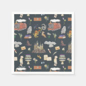 ハリーポッター™ |アイコンパターン スタンダードカクテルナプキン (正面)