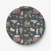 ハリーポッター™ |アイコンパターン ペーパープレート (正面)