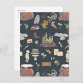 ハリーポッター™ |アイコンパターン ポストカード (正面/裏面)