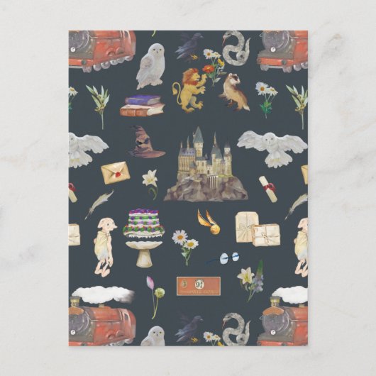 ハリーポッター™ |アイコンパターン ポストカード (正面)