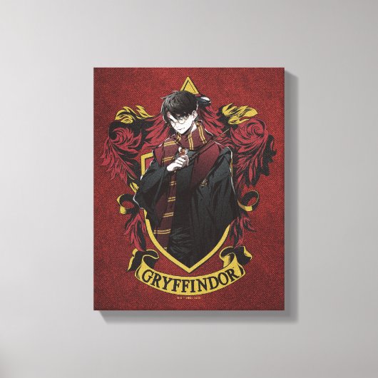 ハリーポッター™ |アニメHARRY POTTER™ Crest キャンバスプリント (正面)