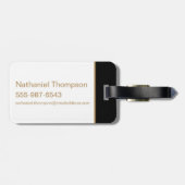 ハリーポッター™ |アニメSnapeフレームグラフィック ラゲッジタグ (裏面横)