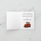 ハリーポッター™キャラクターマジカルアーチ誕生日 サンキューカード (内部)