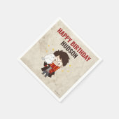 ハリーポッター™キャラクターマジカルアーチ誕生日 スタンダードカクテルナプキン (角)
