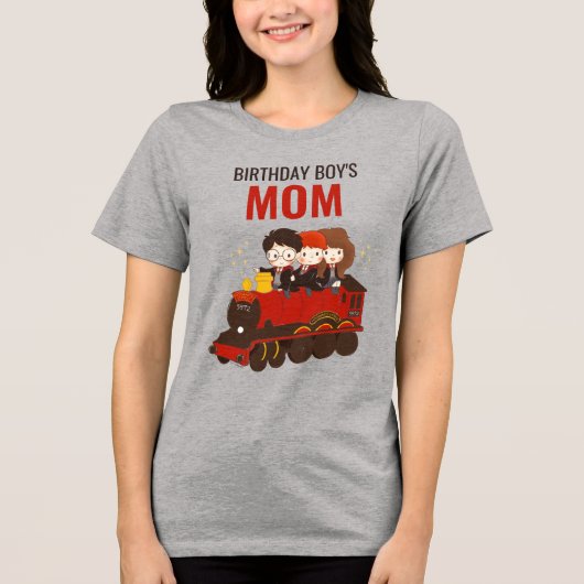 ハリーポッター™キャラクターマジカルアーチ誕生日 トライブレンドTシャツ (正面)